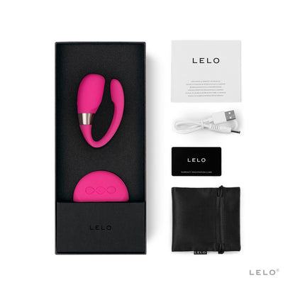 LELO Tiani 3 - SenseMotion Couples Massager - Cerise