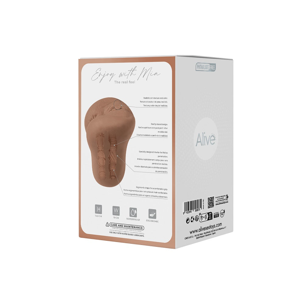 Alive Mia Super Realistic Masturbator Vagina and Ass