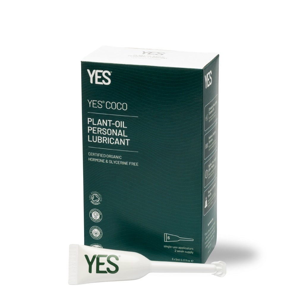 YES Coco - Organic Oil-Based Lubricant Applicators (6 x 5ml)