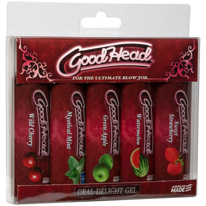 Doc Johnson Good Head Ultimate Blow Job Gel 5 Pack