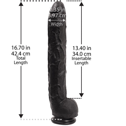 Doc Johnson Dick Rambone Black