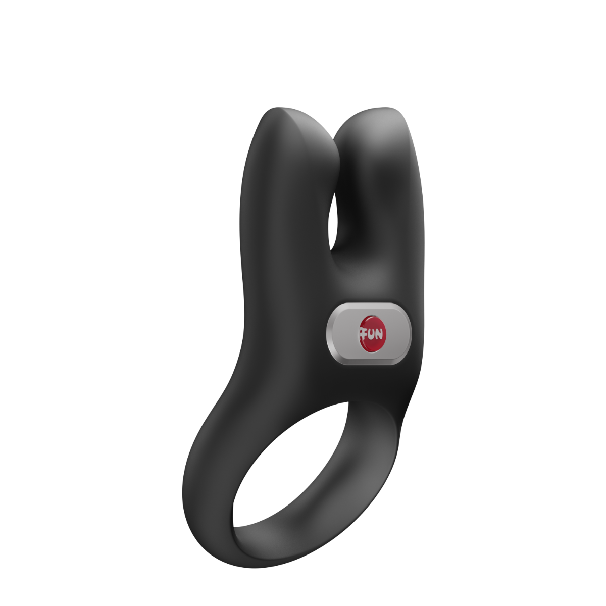 Fun Factory - Nos XL - Vibrating Cock Ring - Black - Rechargeable Battery