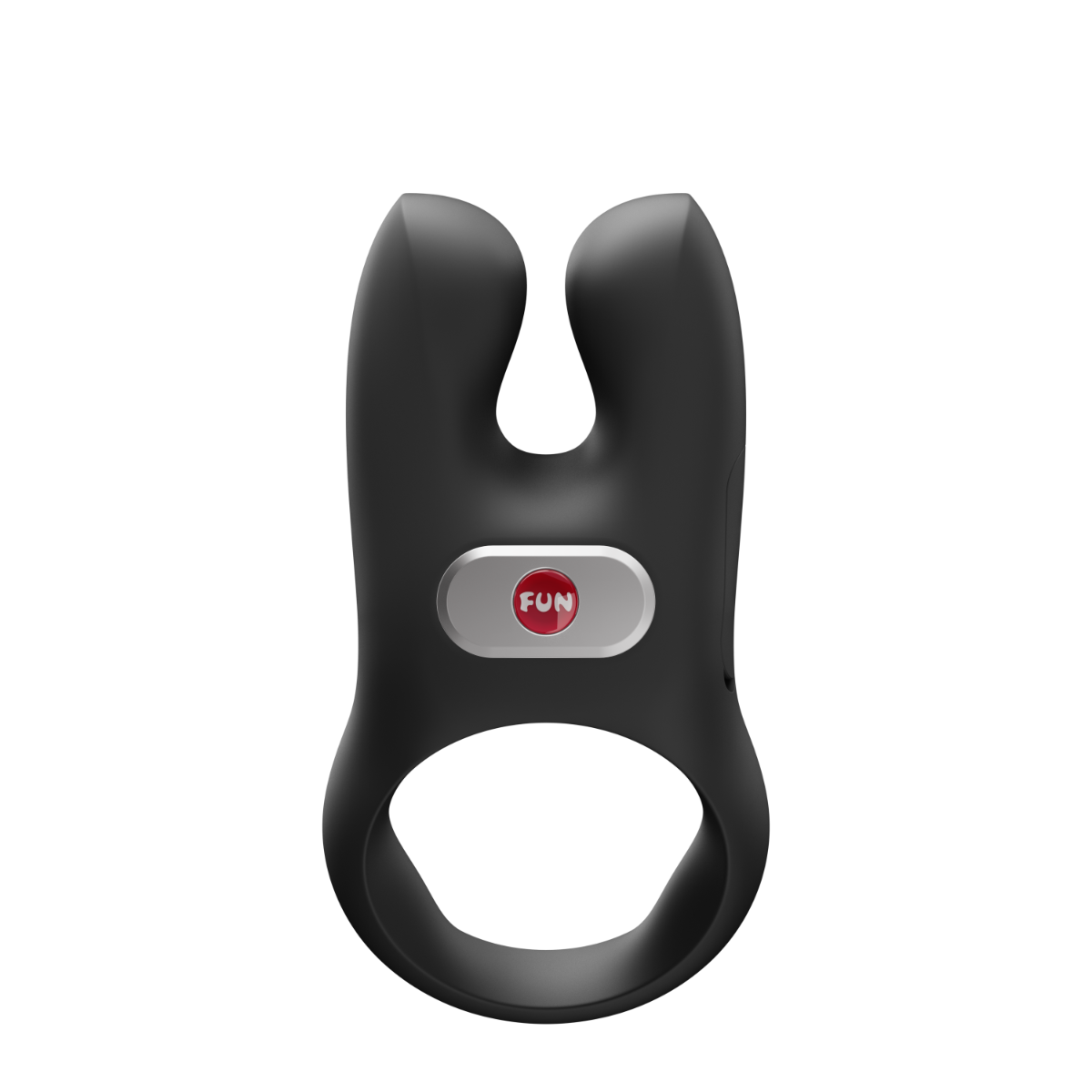 Fun Factory - Nos - Vibrating Cock Ring - Black - Rechargeable Battery