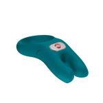 Fun Factory - Nos - Vibrating Cock Ring - Bottle Green - Rechargeable Battery