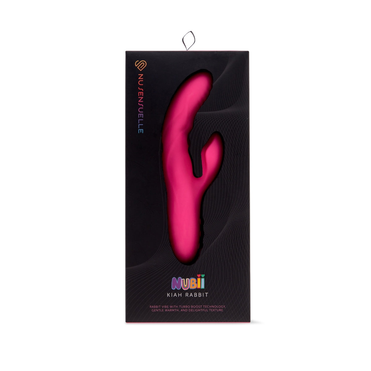 Nu Sensuelle Kiah Dual Nubii Motor Rabbit Vibrator Pink