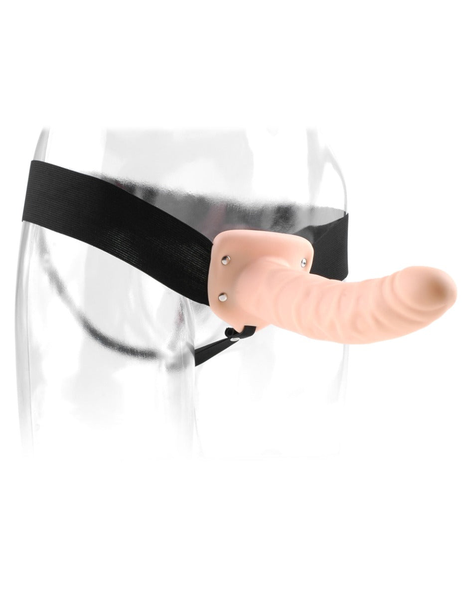 Pipedream - Fetish Fantasy Series - 8" Hollow Strap-On - Light/Black