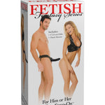 Pipedream - Fetish Fantasy Series - For Him or Her Hollow Strap-On - Black
