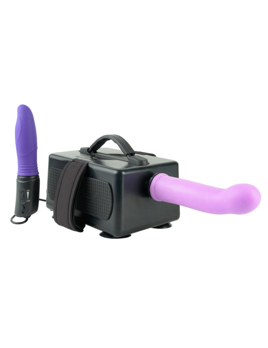 Pipedream - Fetish Fantasy Series - Portable Sex Machine - Black/Light/Purple