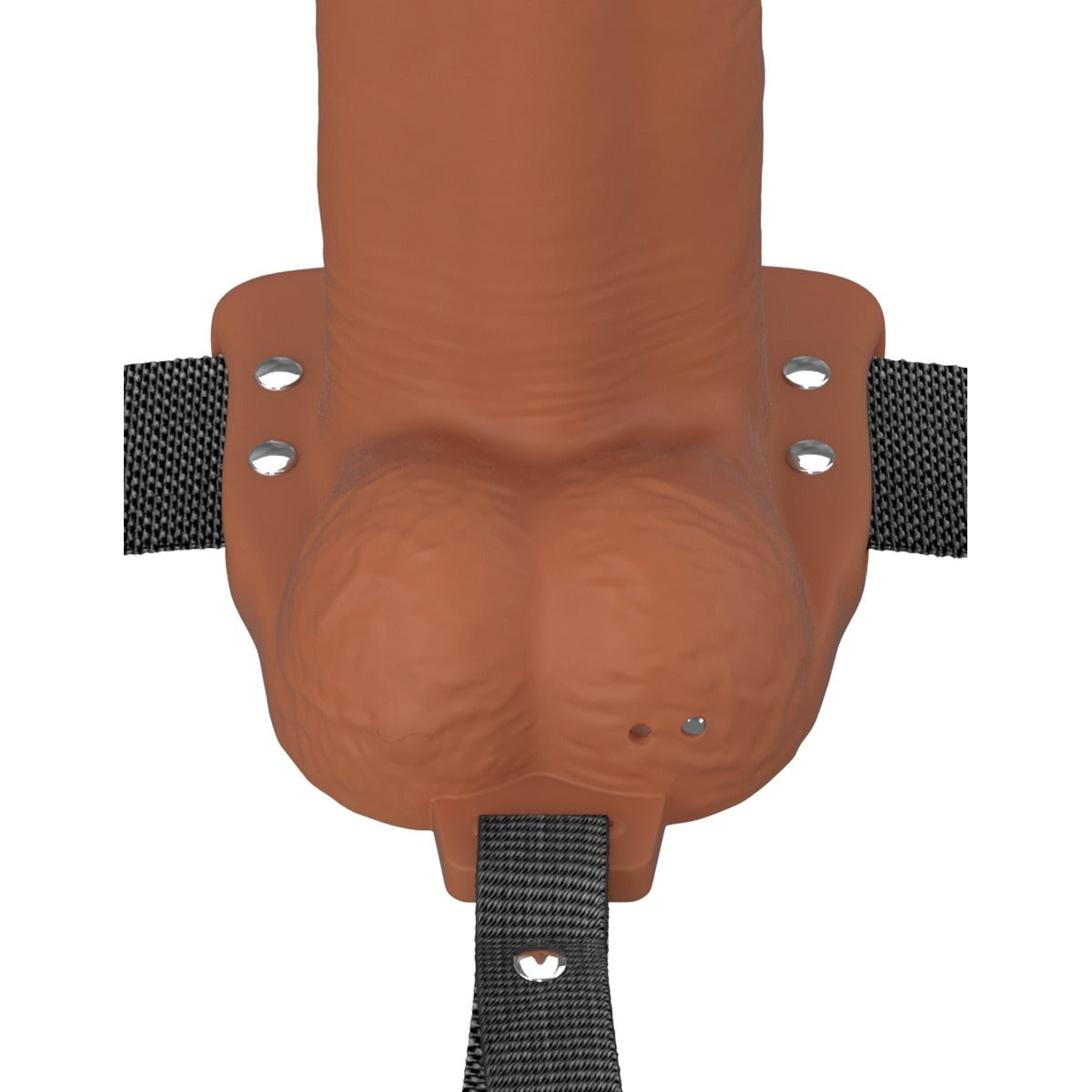 Fantasy X-Tensions Elite Vibrating 6 Inch Silicone Hollow Strap-On