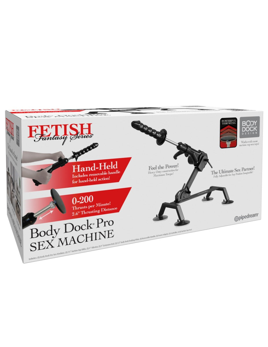 Pipedream - Fetish Fantasy Series - Body Dock Sex Machine - Black