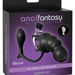 Pipedream - Anal Fantasy Elite  - Ass-gasm Cock Blocker  - Black