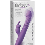 Pipedream - Fantasy For Her - Her Thrusting Silicone Rabbit - Purple