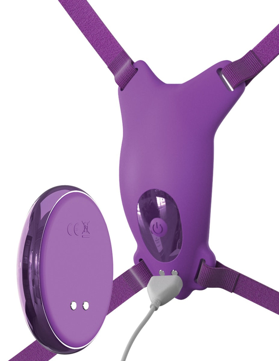 Pipedream - Fantasy For Her - Ultimate Butterfly Strap-On - Purple