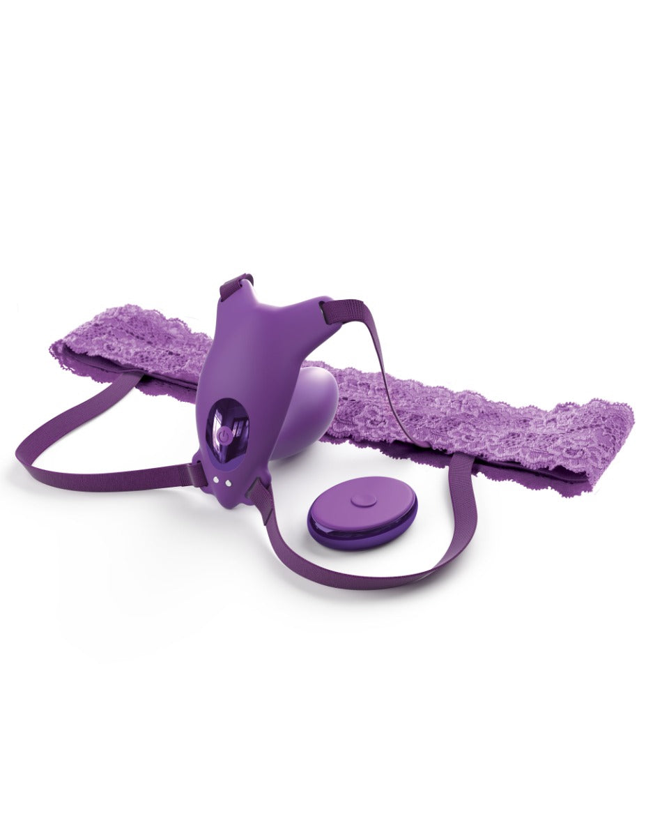 Pipedream - Fantasy For Her - Ultimate G-Spot Butterfly Strap-On - Purple