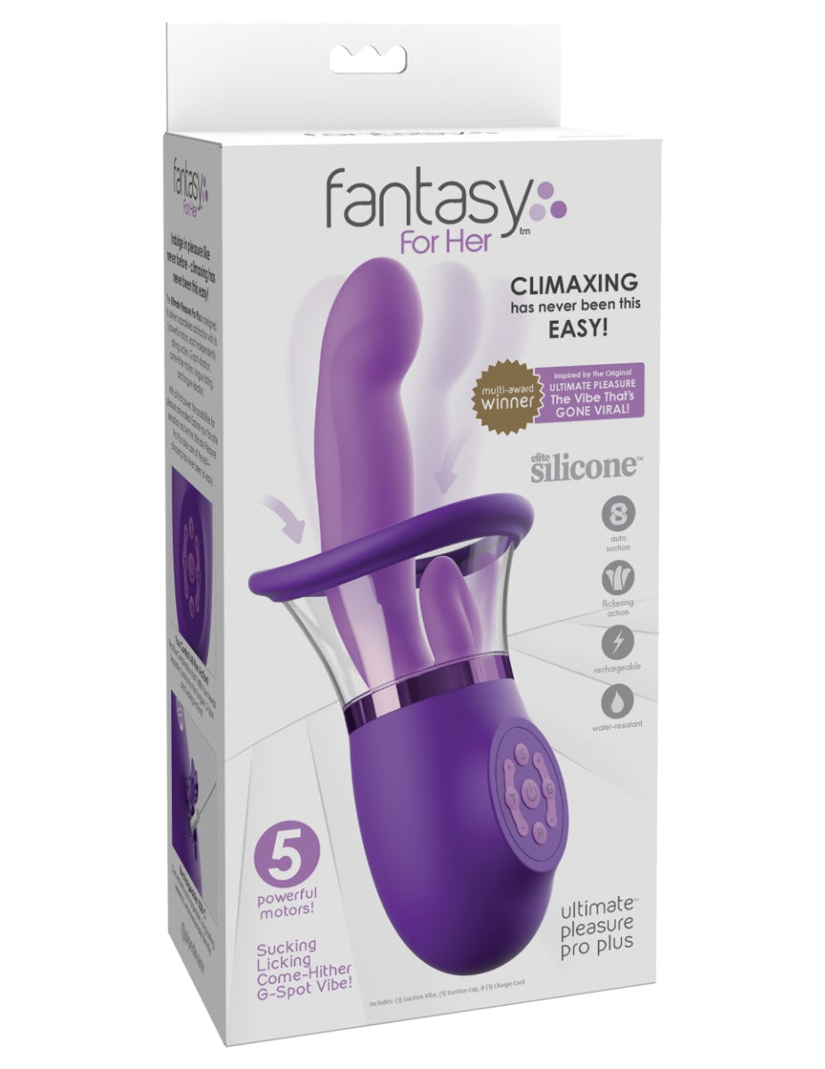 Pipedream - Fantasy For Her - Ultimate Pleasure Pro Plus - Purple