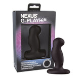 Nexus G-Play Plus Vibrating Prostate Massager Black Medium