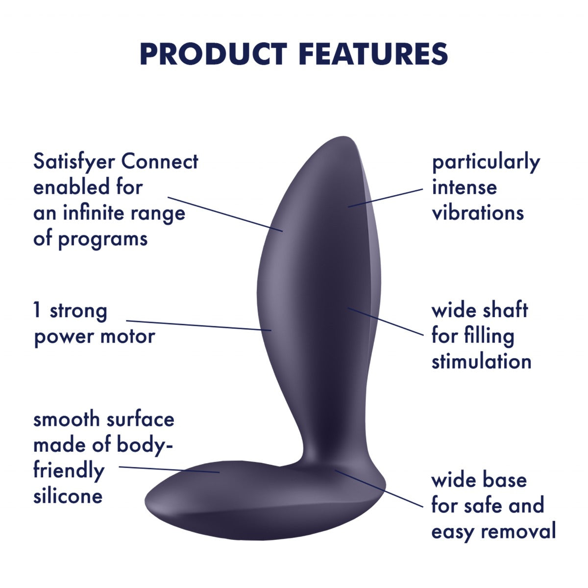 Satisfyer Power Plug Plum