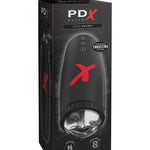 Pipedream - PDX Elite - Moto-Bator - Clear/Black