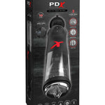 Pipedream - PDX Elite - Deluxe Mega-Bator - Clear/Black