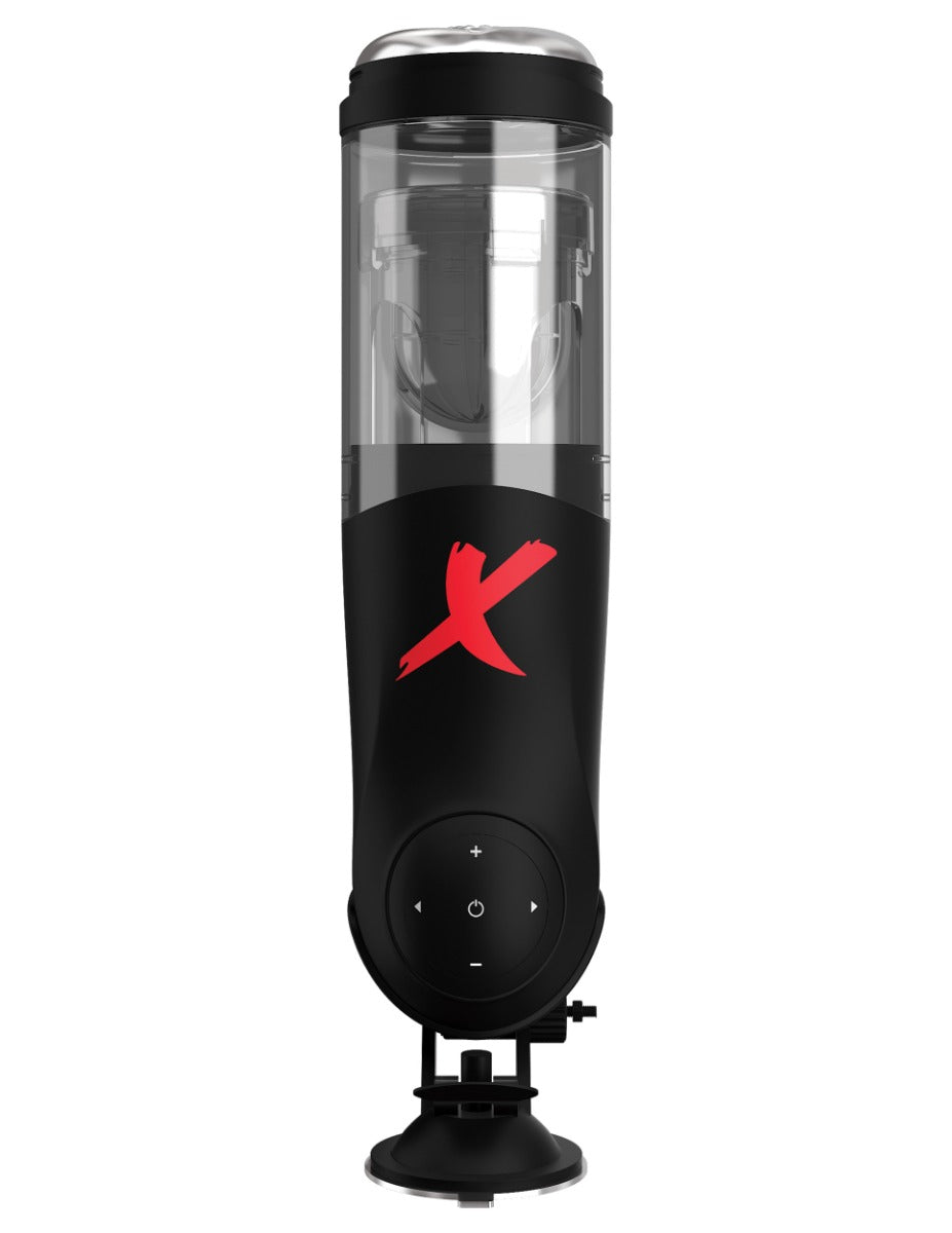 Pipedream - PDX Elite - Deluxe Mega-Bator - Clear/Black