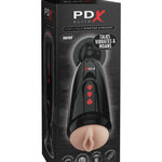 Pipedream - PDX Elite - Dirty Talk Starter Stroker - Light/Black