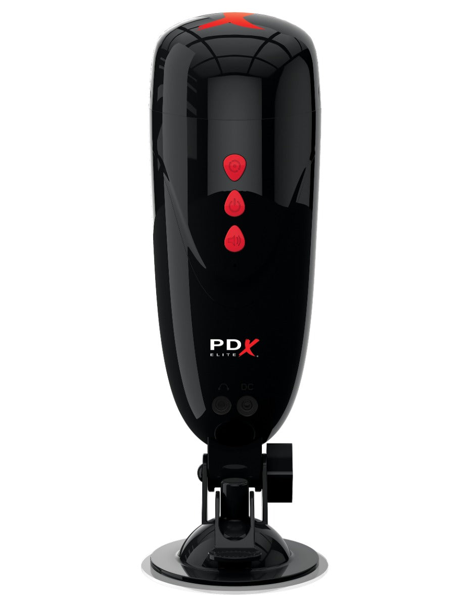 Pipedream - PDX Elite - Dirty Talk Starter Stroker - Light/Black