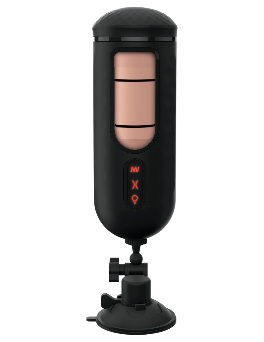 Pipedream - PDX Elite - Vibrating Mega Milker - Light/Black