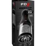 Pipedream - PDX Elite - Talk Dirty Rotobator - Clear/Black