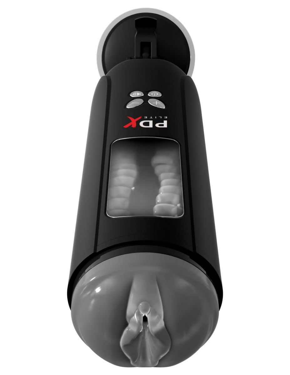 Pipedream - PDX Elite - Ultimate Milker - Clear/Black