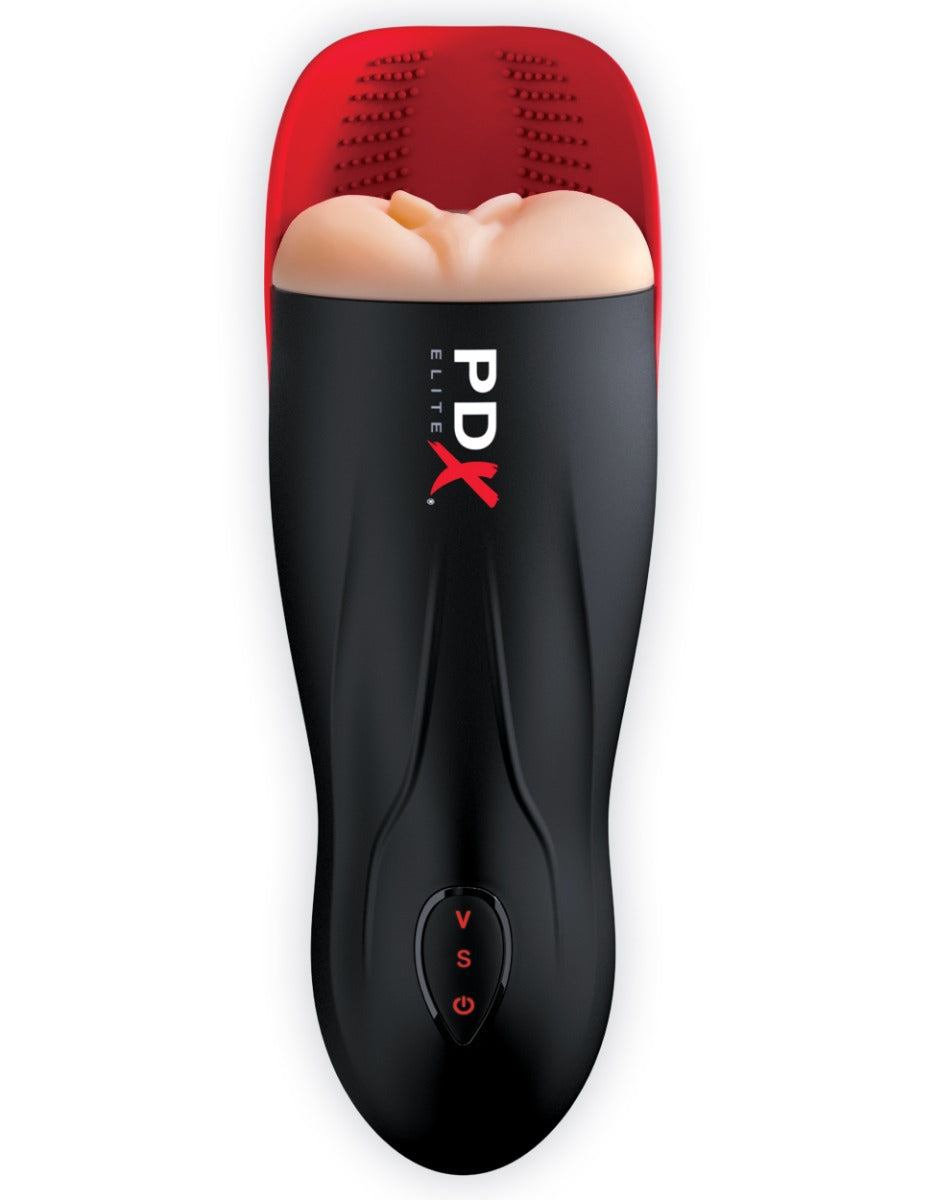 Pipedream - PDX Elite - Fuck-O-Matic - Black/ Red