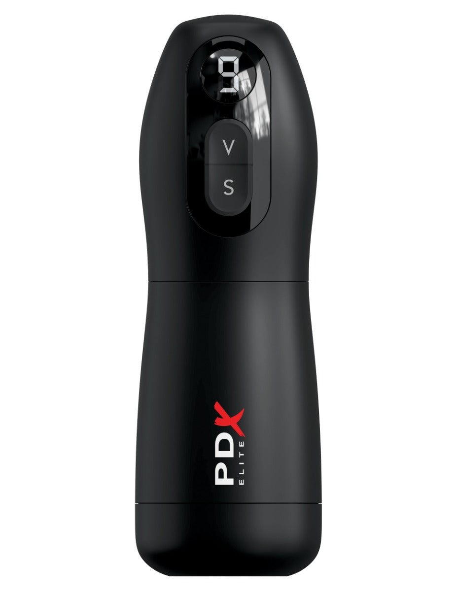Pipedream - PDX Elite - Suck-O-Matic - Frosted/Black