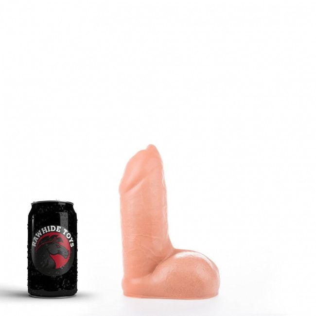 Rawhide Toys Kratos Silicone Anal Dildo Flesh Small