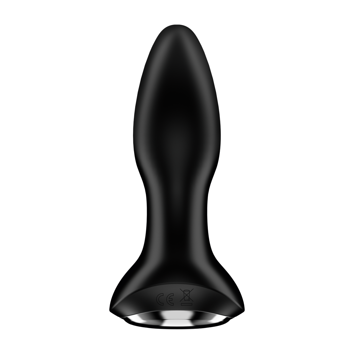 Satisfyer Rotator Plug 2+ Black Rotating Vibrating Anal Plug