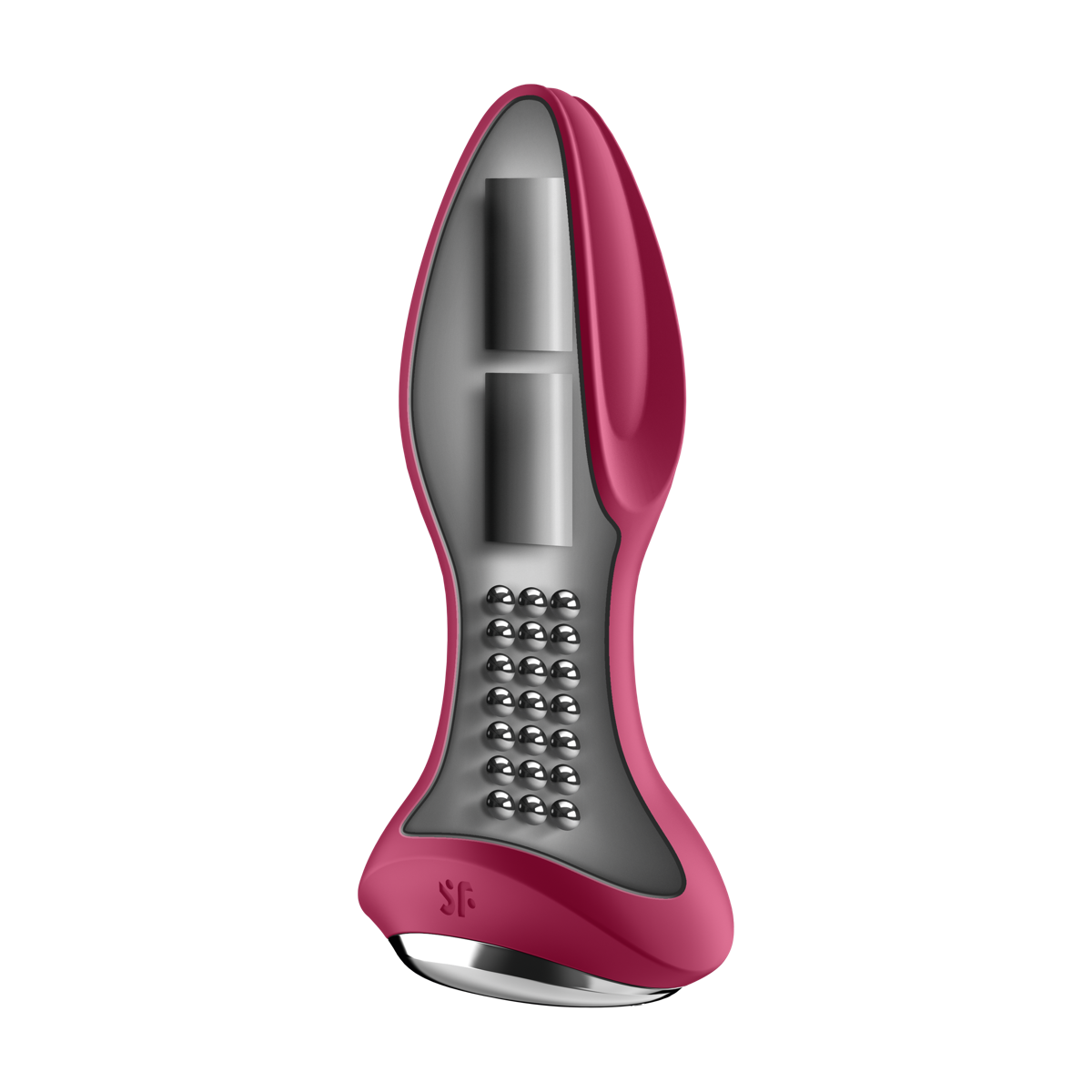 Satisfyer Rotator Plug 2+ Fuchsia Rotating Vibrating Anal Plug