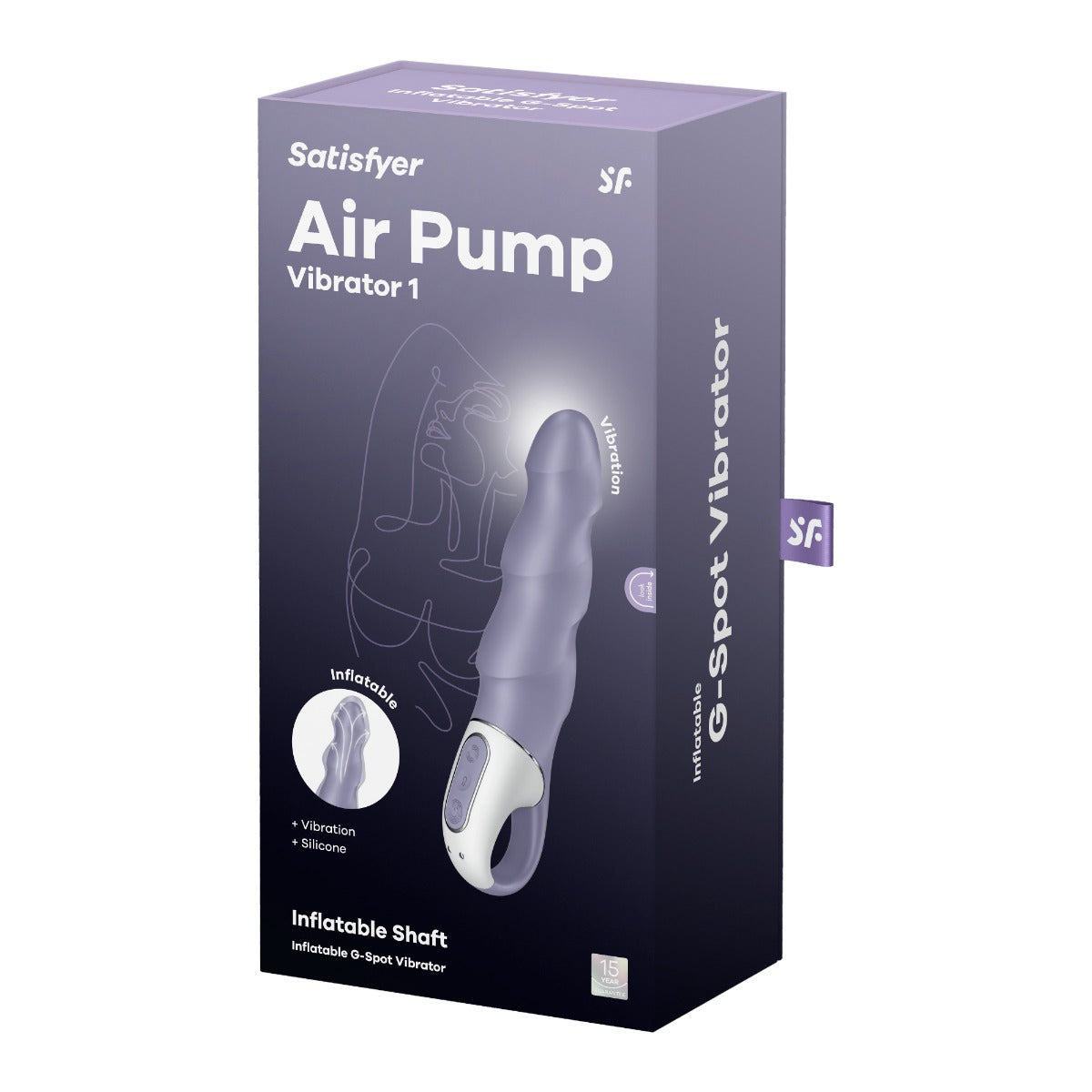 Satisfyer Air Pump Vibrator 1 Mauve