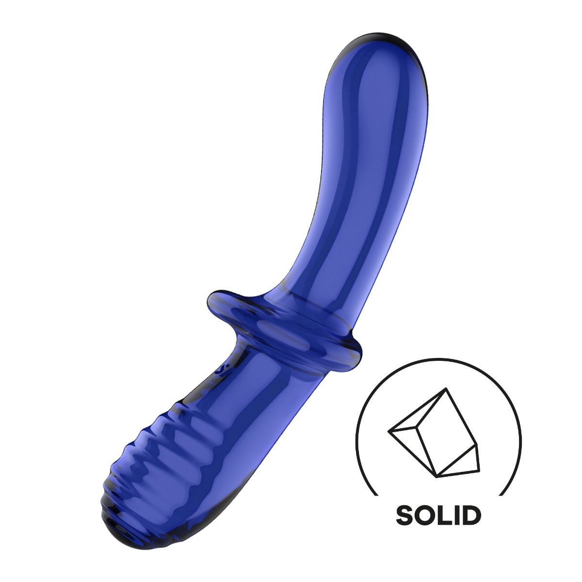 Satisfyer Double Crystal Light Blue