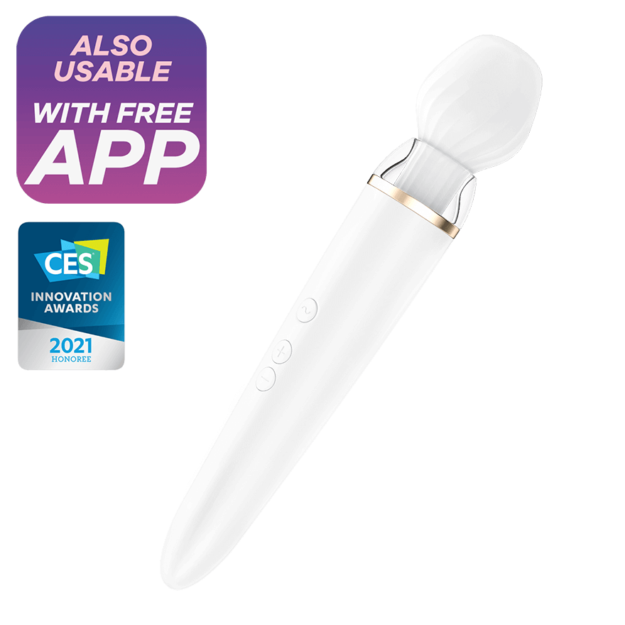 Satisfyer Double Wand-er White