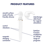 Satisfyer Double Wand-er White