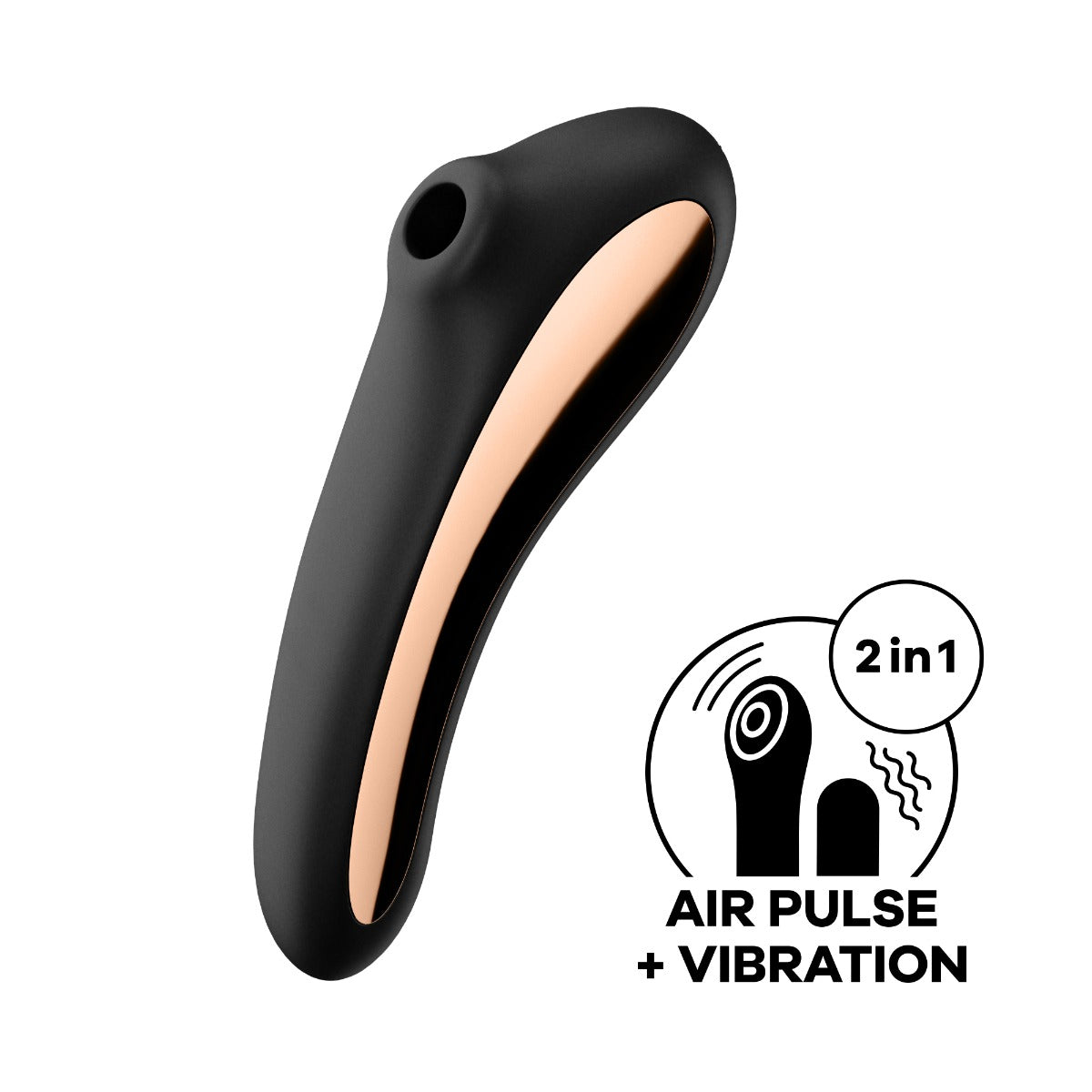 Satisfyer Dual Kiss Black