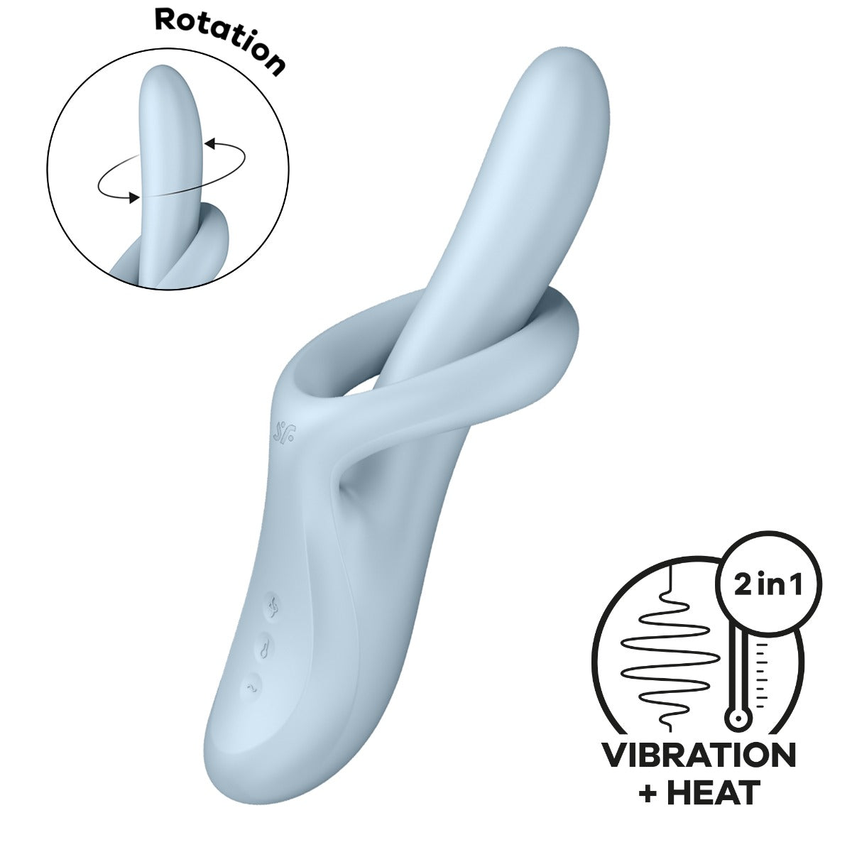 Satisfyer Heat Flex 4 Light Blue