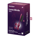 Satisfyer Love Birds Vary Burgundy