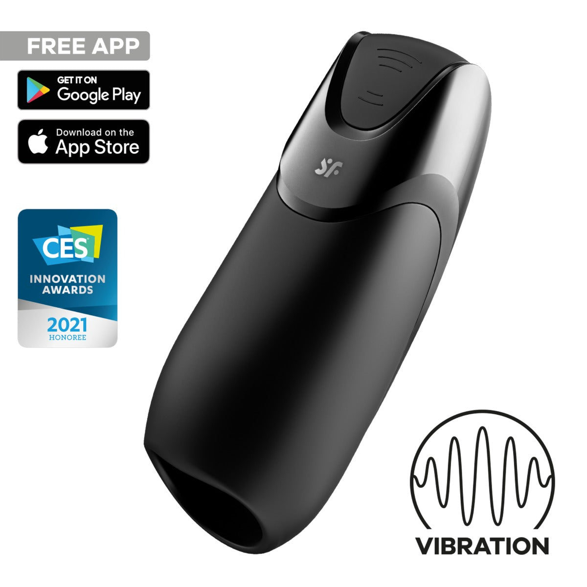 Satisfyer Men Vibration+ Black
