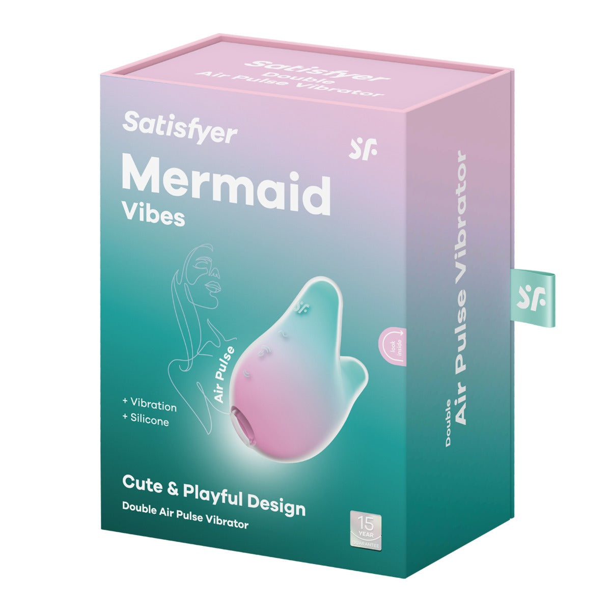 Satisfyer Mermaid Vibes Mint/Pink