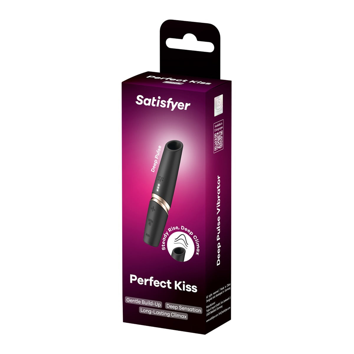 Satisfyer Perfect Kiss Black