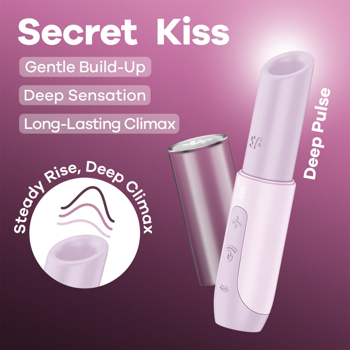 Satisfyer Secret Kiss Blush Pink