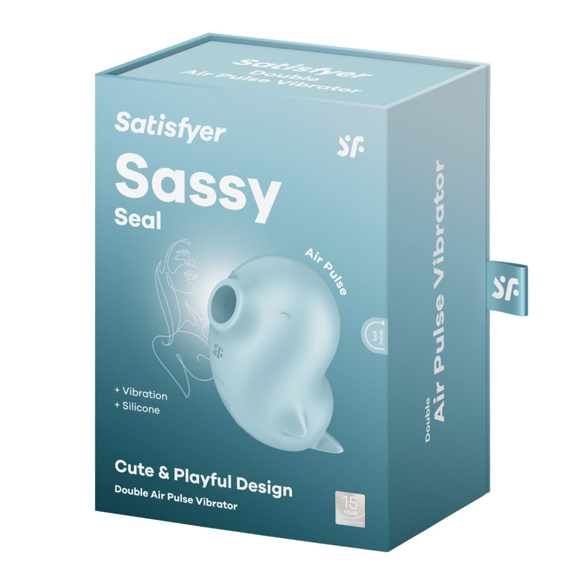 Satisfyer Sassy Seal Ice Blue