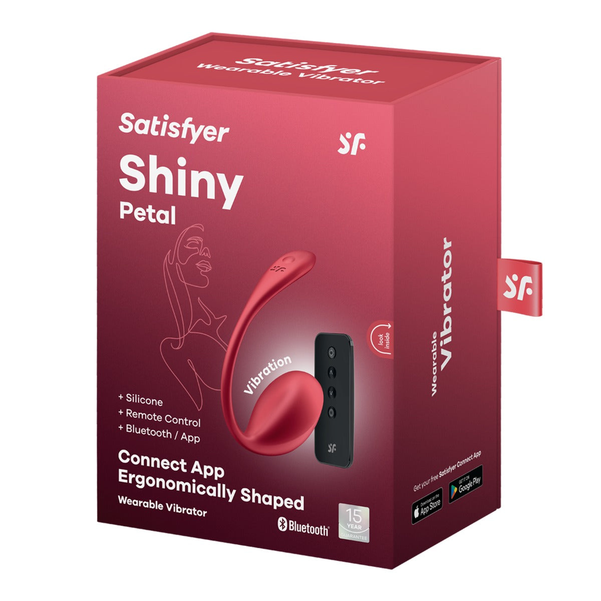 Satisfyer Shiny Petal Red