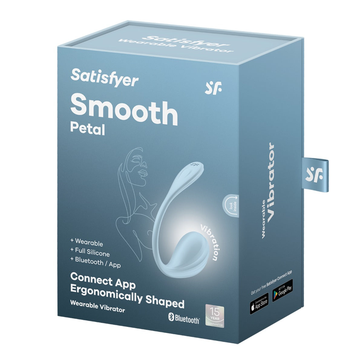 Satisfyer Smooth Petal Light Blue