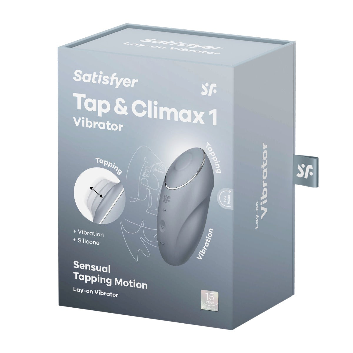 Satisfyer Tap & Climax 1 Bluegrey