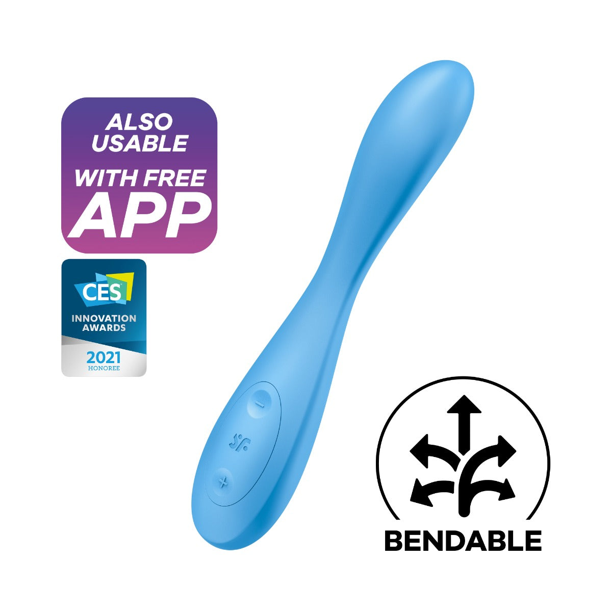 Satisfyer G-Spot Flex 4+ Blue